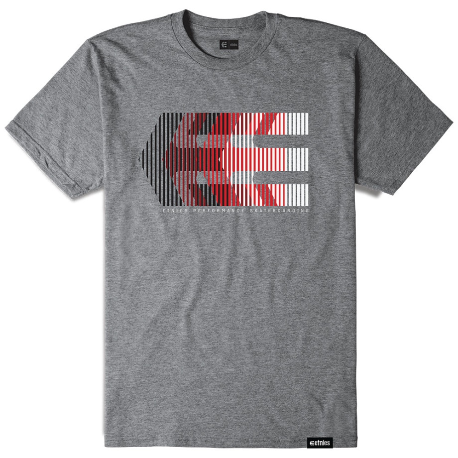Camiseta Etnies After Burn Gris/brezo