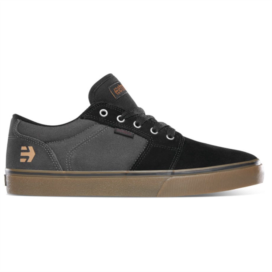 Etnies Barge Manga Larga Negro/goma/gris Oscuro