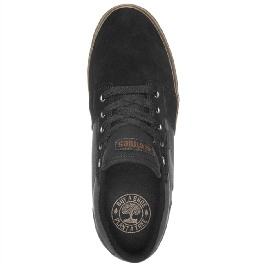 Etnies Barge Manga Larga Negro/goma/gris Oscuro
