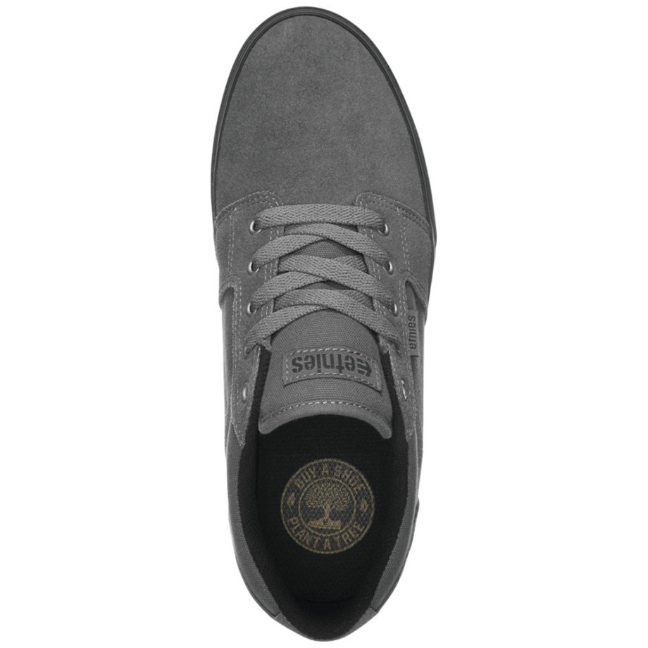 Etnies Barge Manga Larga Gris Oscuro/negro/goma