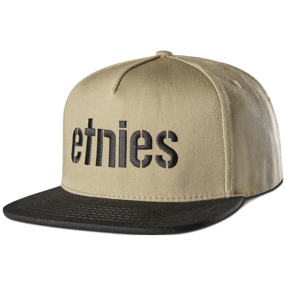 Etnies Corp Snapback Tiene Caqui