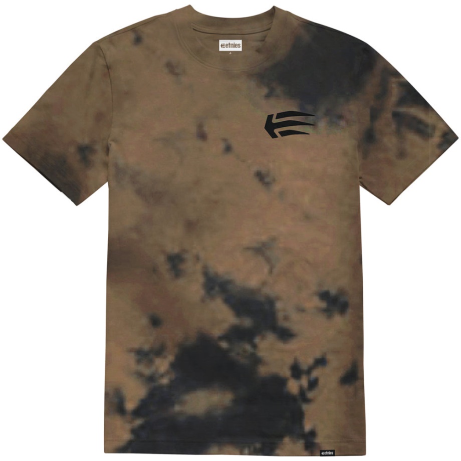 Camiseta Etnies Joslin Lavado Marrón/negro