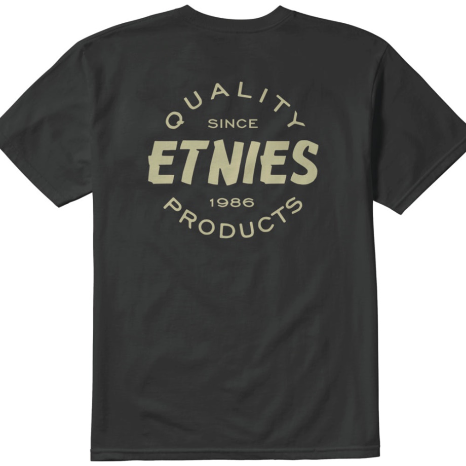 Camiseta Etnies Nueva Calidad Negra