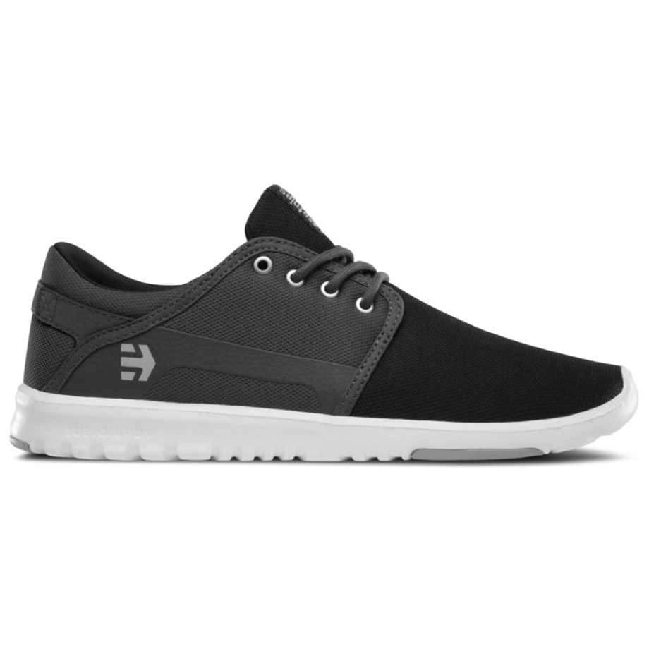 Etnies Scout Negro/gris Oscuro/plata